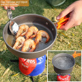 Hiking & Outdoors Camping Pan-Frying Accessories, Nonstick Camping Frying Pan with Folding Handle Backpacking Pots for Picnic